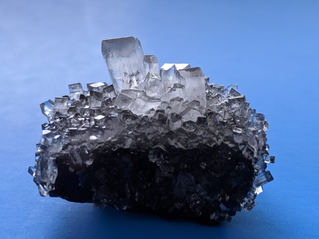 Sugar crystals on a rock